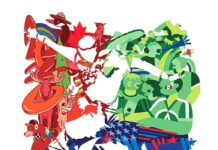 El afiche del Mundial 2026: una imagen que mezcla culturas, fútbol y continente