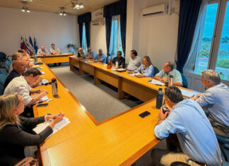 Albisu reunió a parte de su gabinete para ajustar la coordinación de actividades en Semana de Turismo