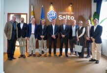 Embajadores de la Unión Europea visitaron Salto para fortalecer vínculos y promover oportunidades de cooperación