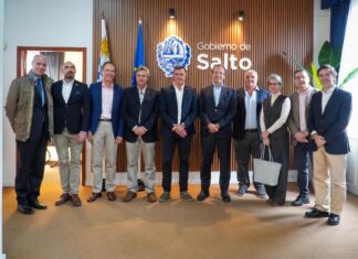 Embajadores de la Unión Europea visitaron Salto para fortalecer vínculos y promover oportunidades de cooperación