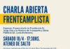 Charla frenteamplista en Salto con autoridades nacionales