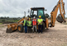 Capacitación en maquinaria vial para mujeres avanza con etapa práctica en Maldonado