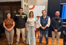 Gobierno de Salto y Centro Comercial coordinan acciones en el marco de Mayo Amarillo