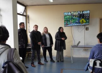 Mayo Amarillo: jornada de educación vial y concientización en el Liceo IPOLL