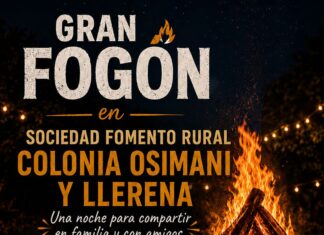 Gran Fogón en Colonia Osimani: Una noche para compartir en familia y con amigos