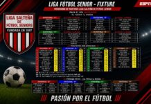 Liga Salteña de Fútbol Senior: Unión Don Atilio, IPRU y Daymán siguen firmes en la cima