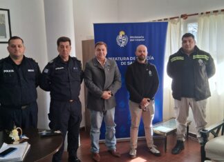 Tránsito y Policía coordinan acciones para reforzar la seguridad vial y la prevención en Salto