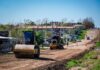 Cuadrillas de Obras trabajaron sábado y domingo para atender la emergencia vial en diferentes zonas