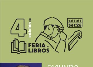 Facundo de Almeida llega a la 4ª Feria de Libros de Salto