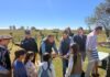 250 kilómetros no fueron distancia: Albisu cumplió su promesa con los gurises de la Escuela 84