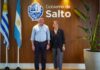 Albisu recibió a la nueva cónsul de la República Argentina en Salto