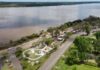 Avanzan los trabajos de renovación integral de la Plaza del Ayuí en la Costanera Norte