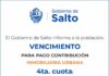 El jueves 15 de octubre vence la cuarta cuota de la contribución inmobiliaria urbana